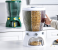 Multifunctional Rotating Food Storage Box With Lid Moisture Proof and Insect Proof - White 3 in UAE