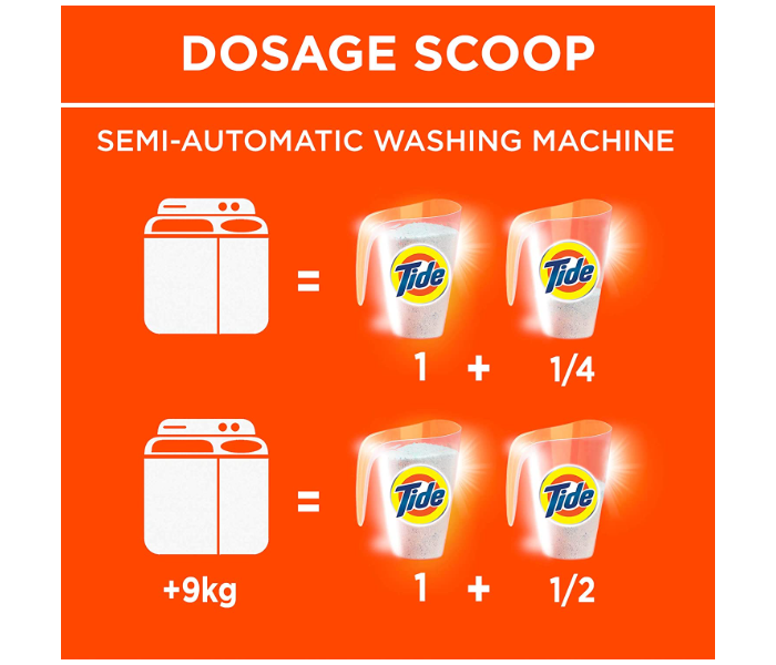 Tide 9 KG Original Scent Powder Laundry Detergent Dual Pack 5 in UAE