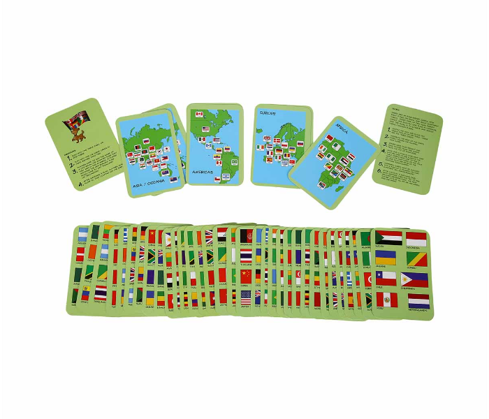 CocoMoco Kids Flag Frenzy Flag Game with Map 3 in UAE