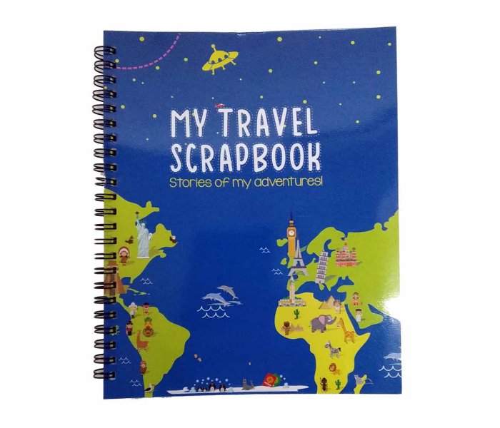 CocoMoco Kids Travel Scrapbook with Stickers 1 in UAE