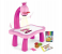 Child Learning Desk with Smart Projector Educational Painting Table with Light Music Children Projection Drawing Playset Table - Pink-A 1 in OMAN