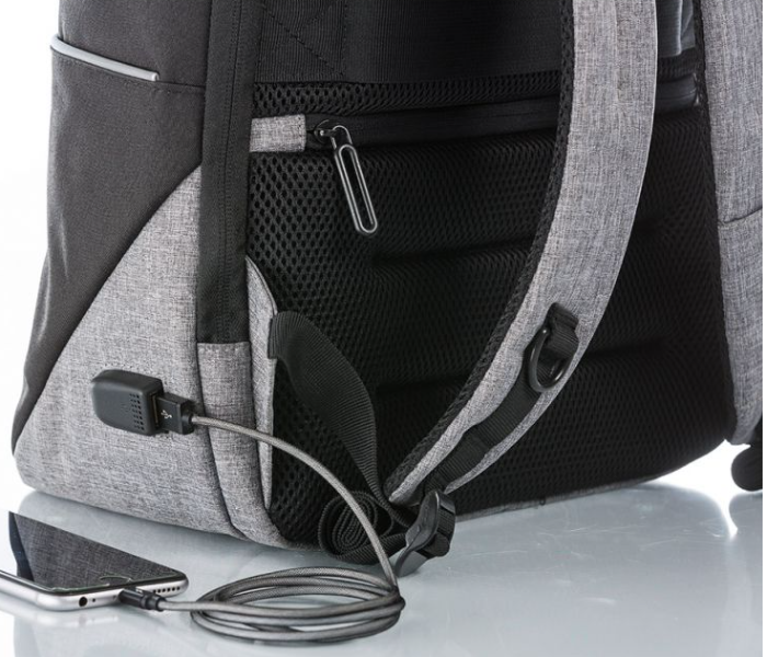 Generic MBXD1017 Stylish and Multi-Function Backpack - Black and Grey 4 in UAE
