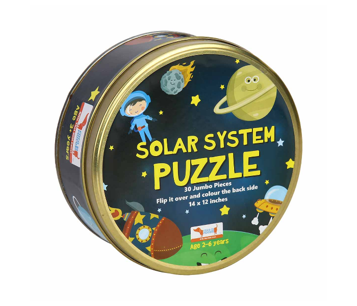 CocoMoco Kids 30 Pieces 2 in 1 Solar System Colouring Puzzle 1 in UAE
