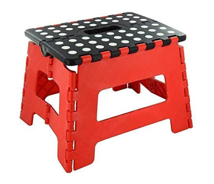  Multi Purpose Folding Plastic Step Stool - Multi Color 1 in UAE