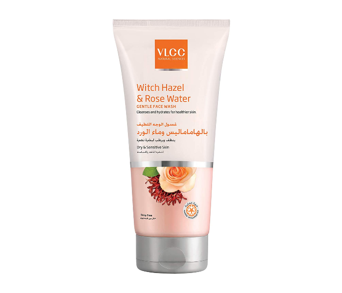VLCC 150ml Witch Hazel and Rose Water Gentle Face Wash 1 in UAE