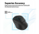 Promate Precision Fluid Scrolling Wireless Mouse Clix-9 - Black 4 in OMAN