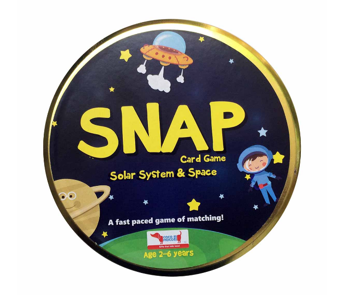 CocoMoco Kids Solar System Snap Flash Card Game 1 in UAE