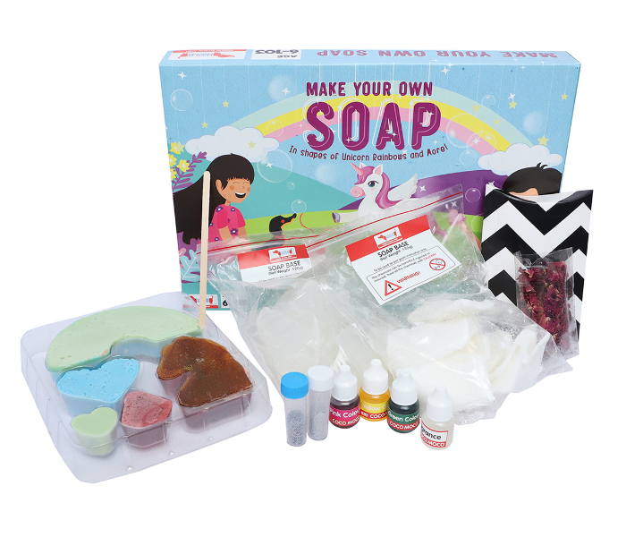 CocoMoco Kids Unicorn Theme Soap Making Kit 7 in UAE