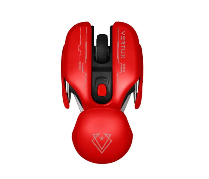 Vertux Glider High Performance Ergonomic Wireless Gaming Mouse - Red 1 in UAE