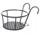 Railing Potted Plant Shelf Set 22 cm - Black 2 in UAE