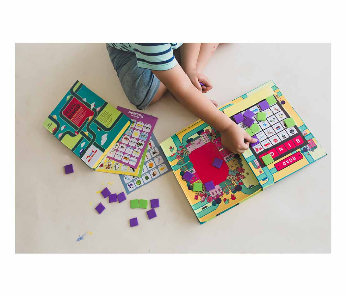 CocoMoco Kids Travel Bingo with Magnets Educational Game 2 in UAE