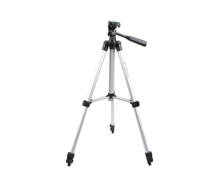 Professional Tripod for Camera and Camcorder - Silver 2 in UAE