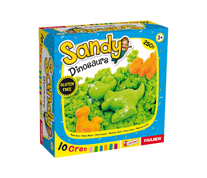 Lisciani 250g Sandy Play Basic with Molds 3 in UAE