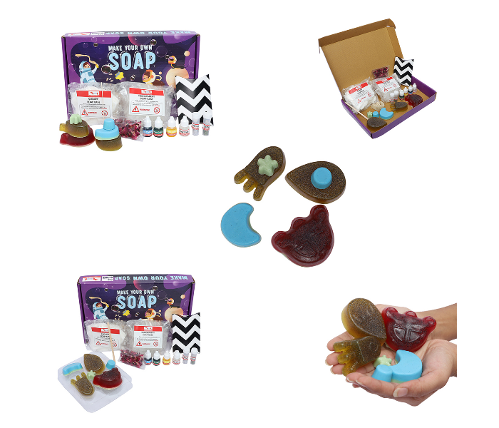 CocoMoco Kids Solar System Space Theme Soap Making Kit 4 in UAE