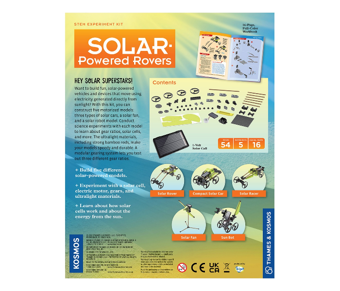 Thames and Kosmos Feak Solar Powered Rovers 7 in UAE
