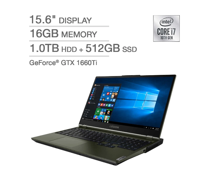 Hard Disk Lenovo Legion 10750h Lenovo Legion Laptop, 17 FHD, Intel