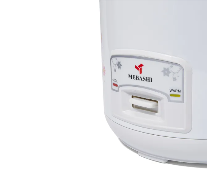 Mebashi ME-RC722 2.2 Litre Electric Rice Cooker - White 3 in UAE