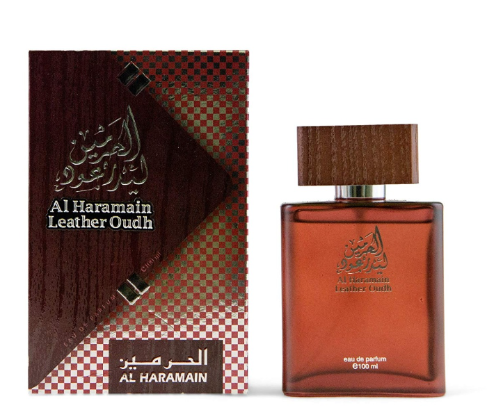 Al Haramain 100ml Leather Oudh Spray 1 in OMAN