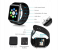 Modio A1 Mobile Smart Watch with Memory and Sim Card Slot - Black 3 in OMAN
