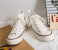 Classical High Top EU 40 Canvas Sneakers - White 2 in UAE