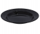 Royalford RF10037 10 Inch Melamine Ware Biza Soup Plate - Black 1 in UAE