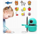 Quincy The Robot Artist - Educational Robot toy - Sky Blue 4 in UAE