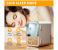 Mini Fridge 6 Litre Mirrored Door With LED Light Make Up Use Cosmetics 4 in OMAN