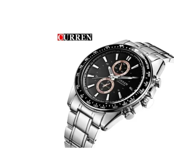Curren 8010 Water Resistant Chronograph Watch for Men 3 in UAE
