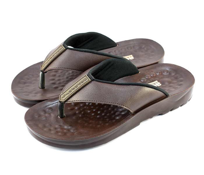 Aerosoft A5101 EU41 Men Slipper - Brown 1 in UAE
