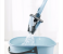 FN- New Household X-Type Cleaning Mop Hand Free Wash Floor Flat Mop – Blue and Grey 4 in OMAN