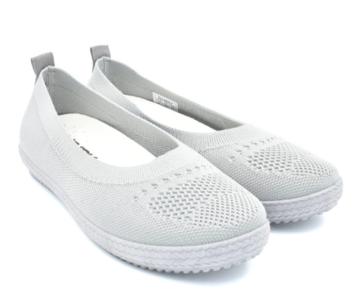 Ishidu ISC5241 EU38 Ladies Canvas Shoes - Grey 1 in UAE
