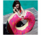 Bear Donut Pool Gigantic Inflatable Float Swimming Jumbo Ring - Pink 2 in OMAN