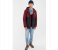 Springfield 095636869 Small Nylon Sports Jacket for Men - Maroon 1 in UAE
