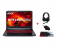 Acer Nitro 5 AN515-55-709E 15.6 Inch FHD Intel Core i7-10750H Processor 32GB RAM 1TB SSD 6GB GTX 1660Ti Graphics Windows 10 pro with Headset Mouse Mousepad - Black 2 in UAE