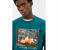 Springfield 009621086 XL Sweatshirt for Men - Teal 2 in UAE
