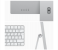 Apple iMac MGTF3 24 inch Apple M1 Chip 8GB RAM 256GB macOS - Silver 3 in UAE