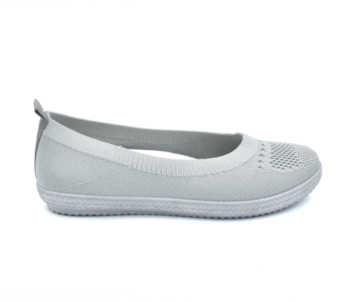 Ishidu ISC5241 EU39 Ladies Canvas Shoes - Grey 4 in UAE