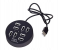 Portable 8Port USB Hub - Black 1 in UAE