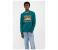 Springfield 009621086 Small Sweatshirt for Men - Teal 1 in OMAN
