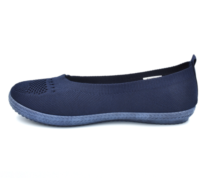 Ishidu ISC5241 EU39 Ladies Canvas Shoes - Navy Blue 4 in UAE