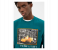 Springfield 009621086 Medium Sweatshirt for Men - Teal 2 in UAE