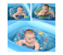 Baby Double Airbags Floating PVC Inflatable Baby Swim Float Seat Swimming Ring - Blue 1 in OMAN