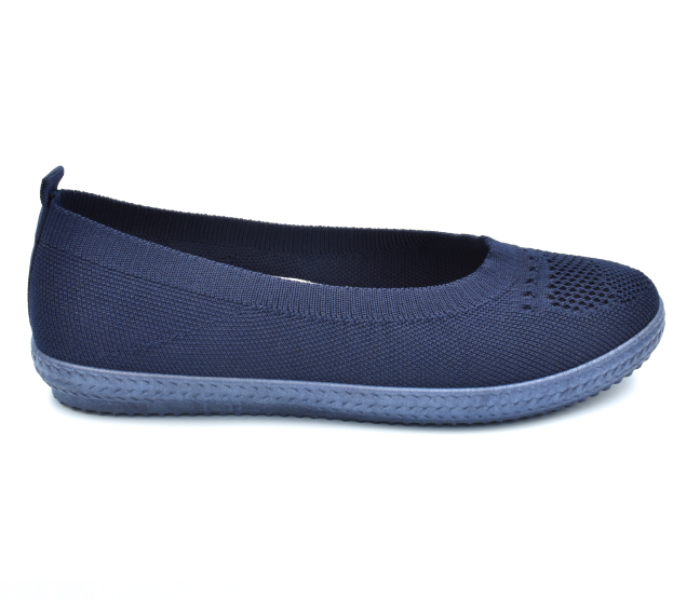 Ishidu ISC5241 EU39 Ladies Canvas Shoes - Navy Blue 5 in UAE