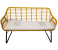 Classic YS1688 1 Two Seat and 2 Single Seat Sofa Set with Table - Yellow 4 in UAE
