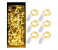 Holahoney 6 Pieces 7 Feet Starry String Lights - Warm White 1 in OMAN