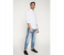 Springfield 099321214 Small Linen Shirt for Men - Medium Blue 1 in UAE