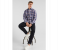 Springfield 099554112 Small Linen Shirt for Men - Medium Blue 1 in UAE