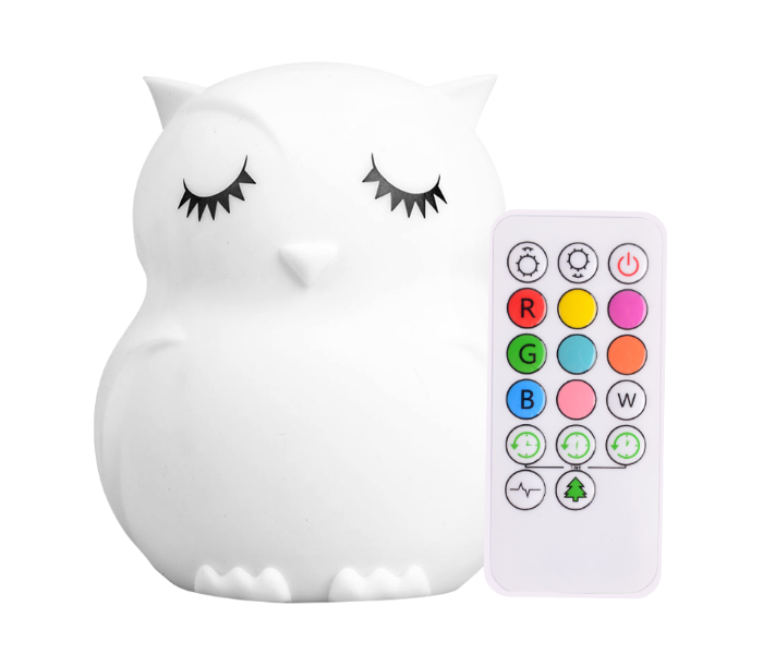 LumiPets 1823 Owl with Remote Control for Kids - White 1 in UAE