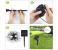 Gluckluz Outdoor Globe Rope 30 LED Solar String Lights for Indoor Home Garden Party - Yellow 3 in UAE