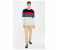 Springfield 003673041 XXL Basic Winter Knitwear for Men - White and Blue 1 in OMAN